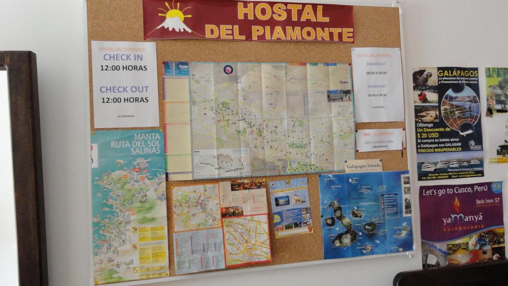 Hostal Del Piamonte Quito Exterior foto